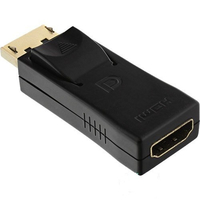 Adapter AV InLine DisplayPort na HDMI Black (17198J)