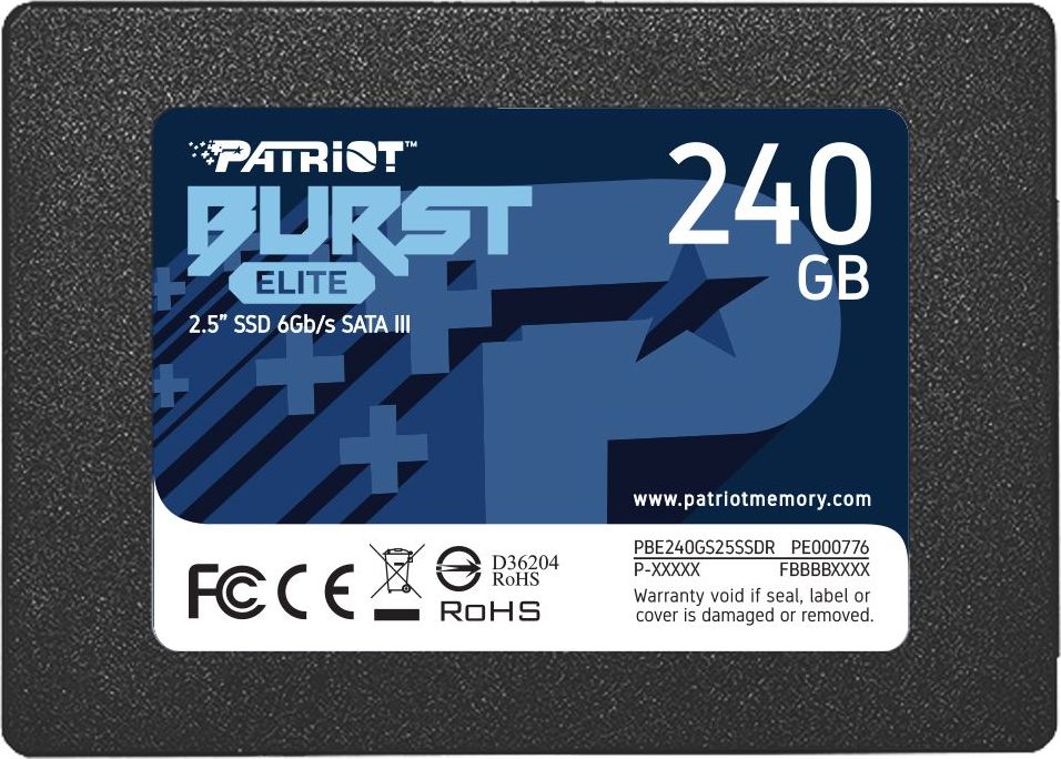 PATRIOT Burst Elite 240GB SATA 3 2.5Inch SSD disks