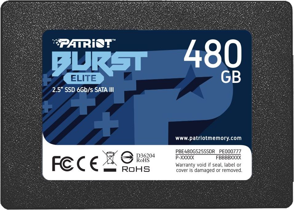 PATRIOT Burst Elite 480GB SATA 3 2.5Inch SSD disks