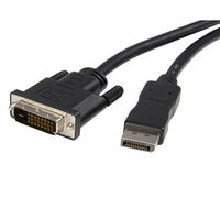 StarTech.com 1,8m DisplayPort auf DVI Kabel - DP zu DVI Video Konverter St/St... adapteris