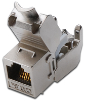 Digitus DN-93615 CAT6A Keys Jack shield Re-em 500 MHz acc. ISO/IEC 11801: