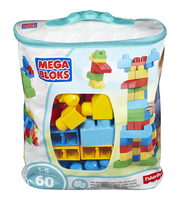 MBL Blocks 60 pcs. Blue bag First Builders bērnu rotaļlieta