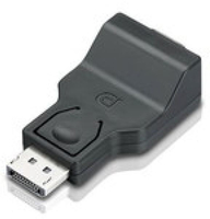 MicroConnect AS615AA, 57Y4393, 57Y4141 Active Adapter Displayport-VGA M-F, Black