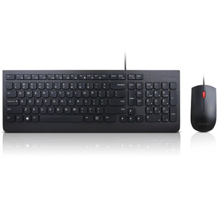 LENOVO Essential Wired Kb & Mouse klaviatūra