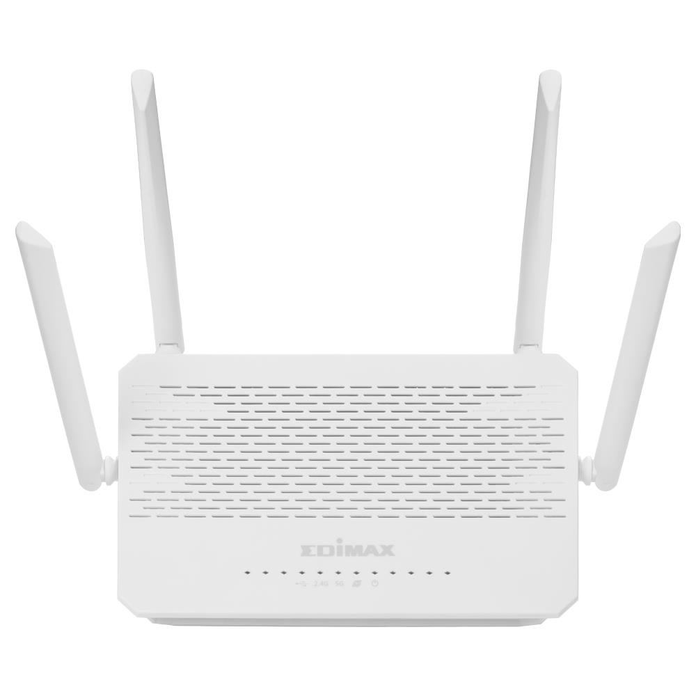 Edimax WiFi AC1200 Dual Band Gigabit Router, 802.11ac , 5GHz+2,4GHz Rūteris