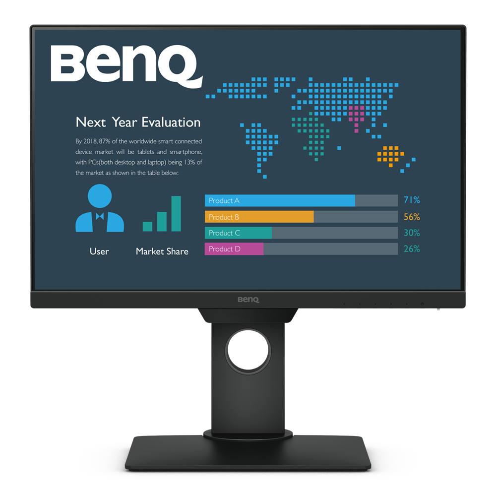 BenQ BL2381T - 22.5 - LED - black, WUXGA +, IPS, HDMI, DisplayPort monitors