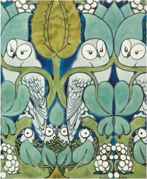 Museums & Galleries Karnet The Owl z koperta GIFT1325 (5015278350172)