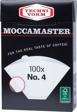 Moccamaster Filtry do kawy 100 sztuk piederumi kafijas automātiem