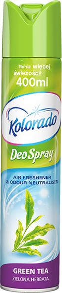 Colorado Air freshener Colorado Deo Spray-Green Tea 400ml Sadzīves ķīmija