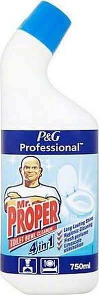 Mr. Proper Professional is a strong 750ml WC cleaner Sadzīves ķīmija
