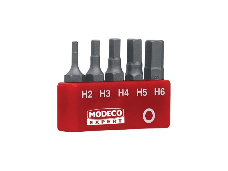 Modeco Komplet grotow 25mm HEX H2-H6 5szt. - MN-15-514 MN-15-514 (5906757271661)