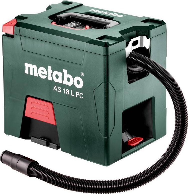 METABO odkurzacz 18V walizkowy, bez akumulatorow i ladowarki AS 18 L PC (602021850) Putekļu sūcējs