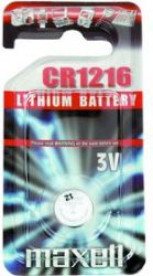 Maxell Bateria CR1216 1 szt. CR 1216 (4902580104900) Baterija