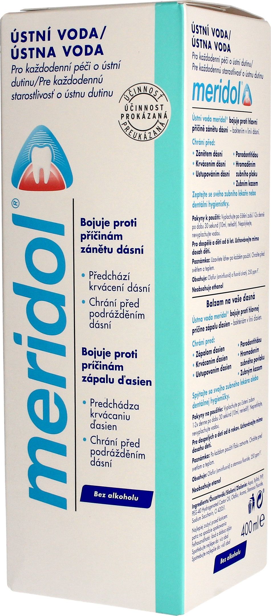 Meridol Mouthwash 400ml mutes higiēnai