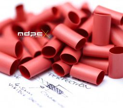 MDPC-X Pre-Cut Schrumpfschlauch 4:1 Small - Light-Red, 50 Stuck Barošanas bloks, PSU