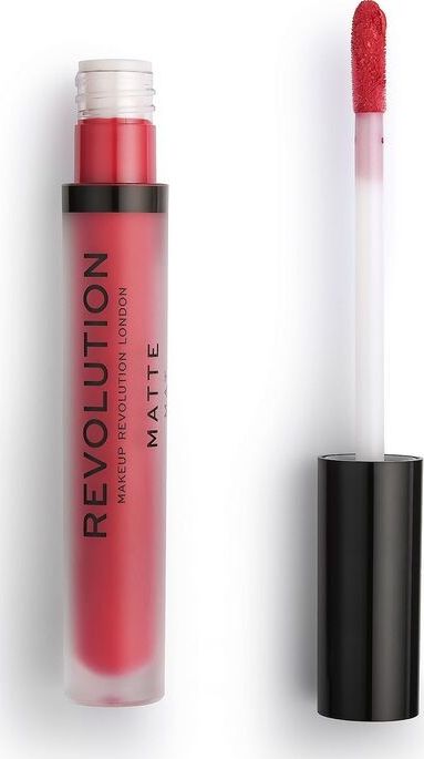 Makeup Revolution Makeup Revolution Rouge 141 Pomadka do ust w plynie Matte 1szt 734354 (5057566134354) Lūpu krāsas, zīmulis