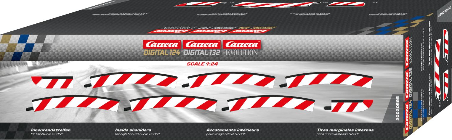Carrera Pochyly zakret 3/30  (GCX3425) GCX3425 (4007486205956)