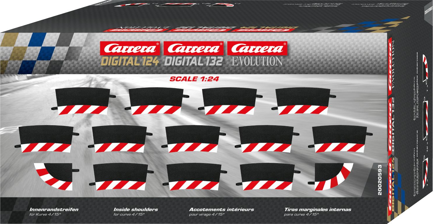 Carrera Pochyly zakret 4/15  (GCX3423) GCX3423 (4007486205932)