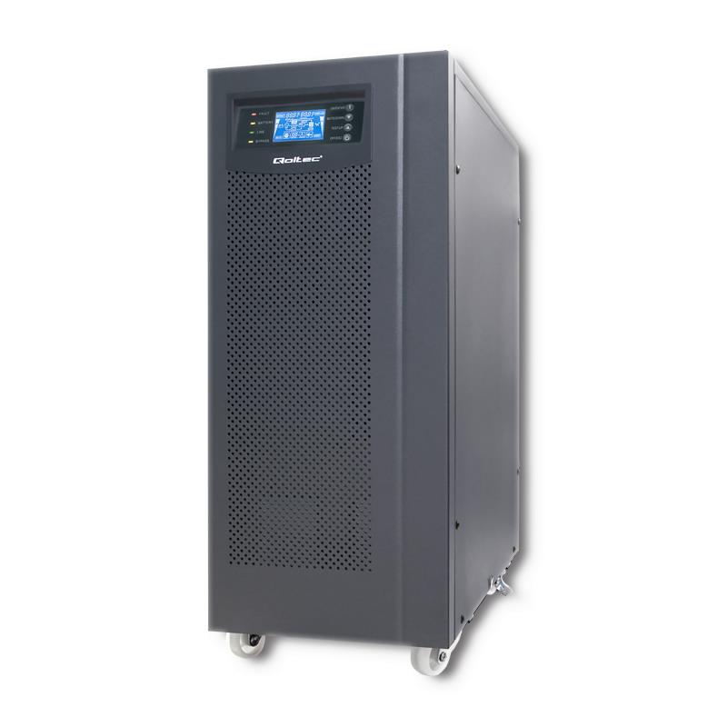 UPS On-line Pure Sine Wave 10kVA 8kW LCD USB nepārtrauktas barošanas avots UPS