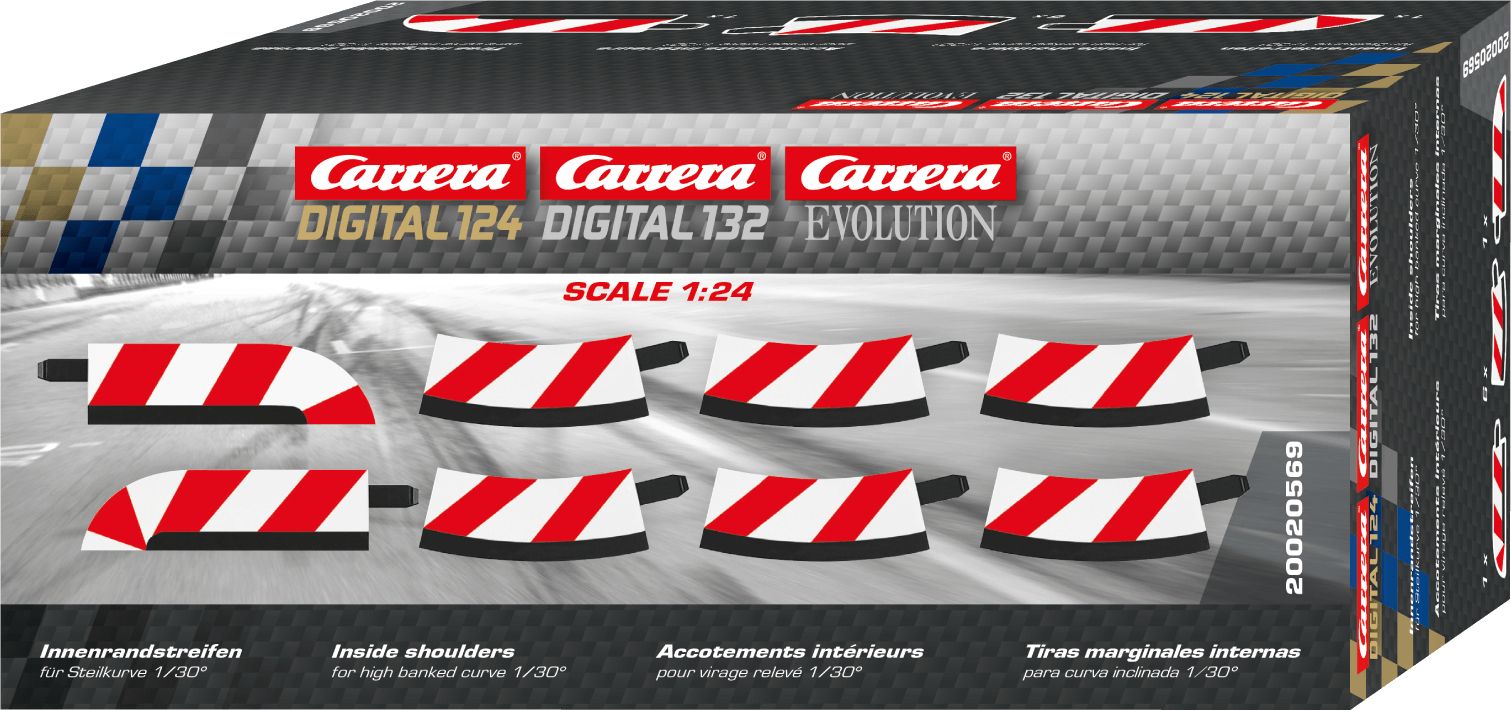 Carrera Pochyly zakret 1/30  (GCX3210) GCX3210 (4007486205697)