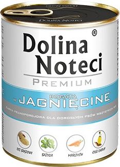 Dolina Noteci Premium Bogata w Jagniecine 800g 5902921300045 barība suņiem