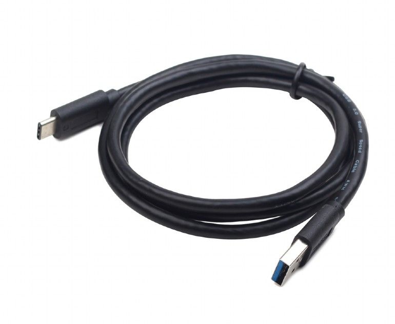 Gembird USB 3.0 AM to Type-C cable (AM/CM), 0.5m, black USB kabelis