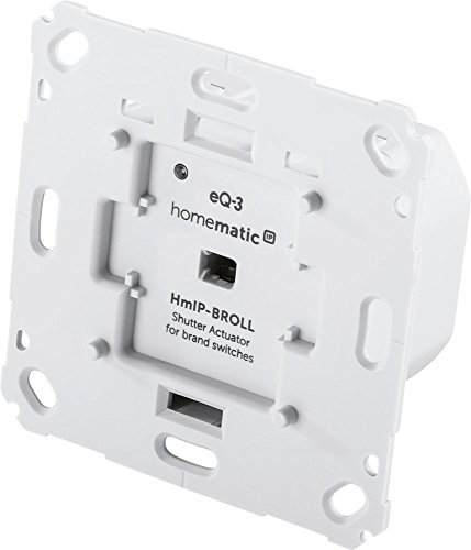 Homematic IP roller shutter actuator for brand switches drošības sistēma