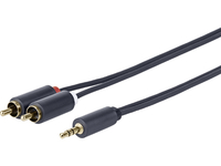 VivoLink  3.5MM - 2 X RCA M-M 25 Meter kabelis, vads