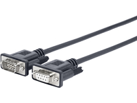 VivoLink  Pro RS232 Cable M - F 5 M D-Sub 9 M - D-Sub 9 F. kabelis, vads