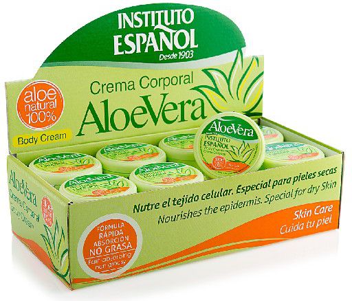 Instituto Espanol Aloe Vera Krem do ciala i rak 50ml 703148 (8411047143148) kosmētika ķermenim