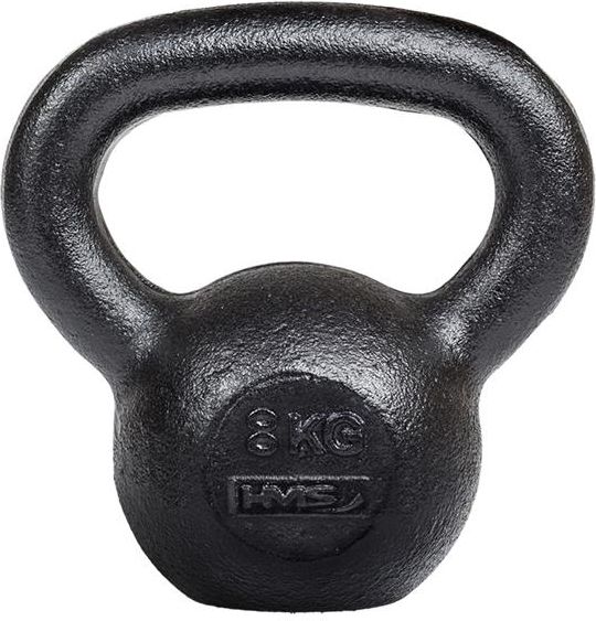 Cast iron kettlebell 8kg HMS KZG8 Sporta aksesuāri