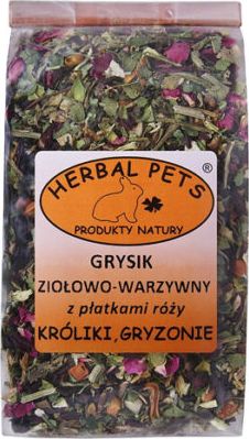 Herbal Pets Grysik ziolowo-warzywny z platkami rozy VAT010445 (5907587664838)