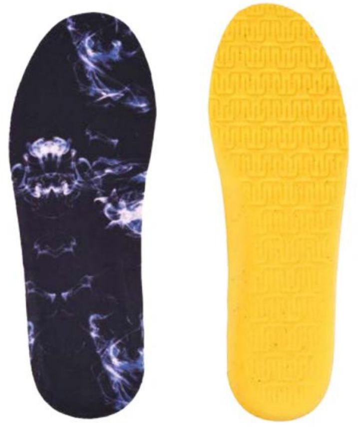 IQ Wkladki do butow Clever Foam Insole Dark Navy/ Yellow r. 45-46 aksesuārs datorkorpusiem