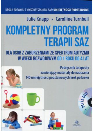 Kompletny program terapii SAZ Podrecznik + DVD 237518 (9788377441299) Literatūra