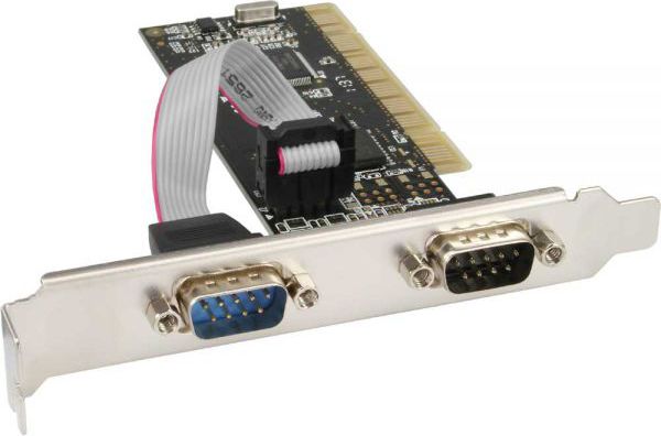 Kontroler InLine PCI - 2x Port szeregowy DB9 (66636I) karte