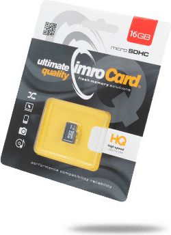IMRO KARTA MICROSD 16GB  10 UHS-I BEZ ADAPTERA atmiņas karte
