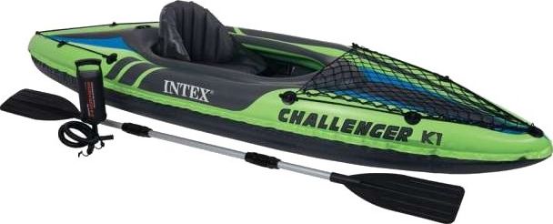 Intex Single-person inflatable kayak green 274x76x33cm (68305NP)