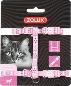 Zolux Szelki nylon regul. ETHNIC kol. rozowy 6107010 (3336027200275) piederumi kaķiem