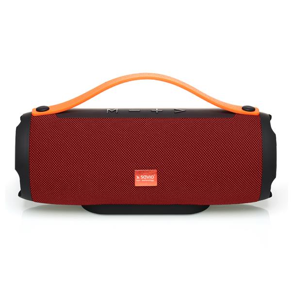 Savio BS-022 portable speaker 10 W Stereo portable speaker Red pārnēsājamais skaļrunis