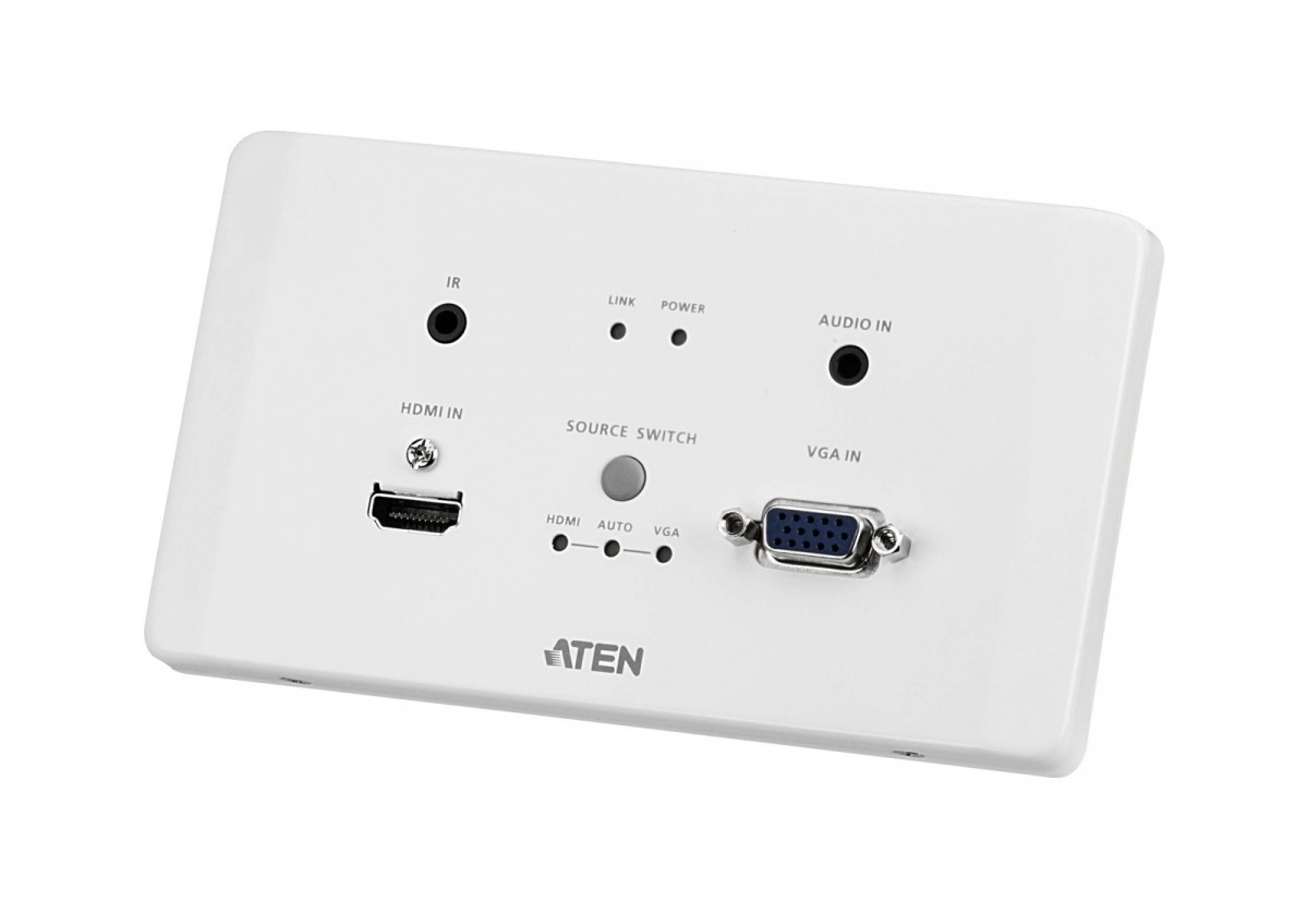 HDMI&VGA HDBaseT Trans. EU WallPlate VE2812AEUT adapteris