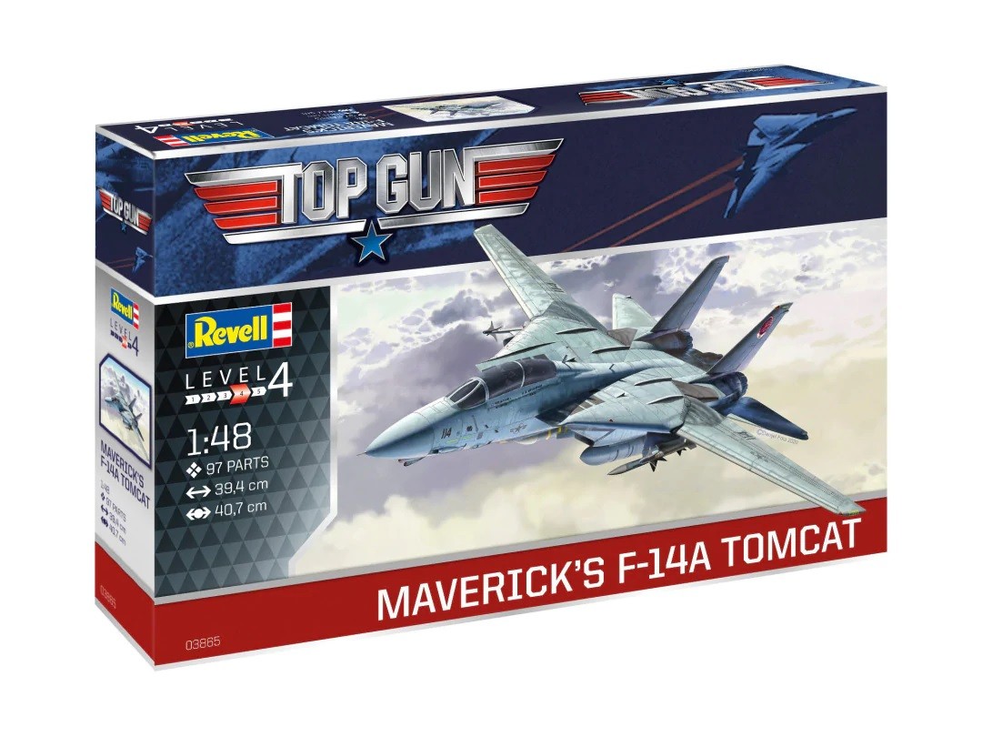 REVELL F-14A Tomcat Top Gun Rotaļu auto un modeļi