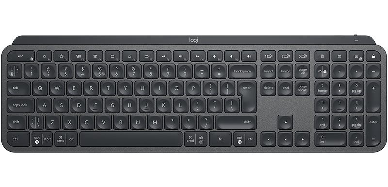 Logitech MX Keys Wireless Illuminated Keyboard ENG Graphite klaviatūra