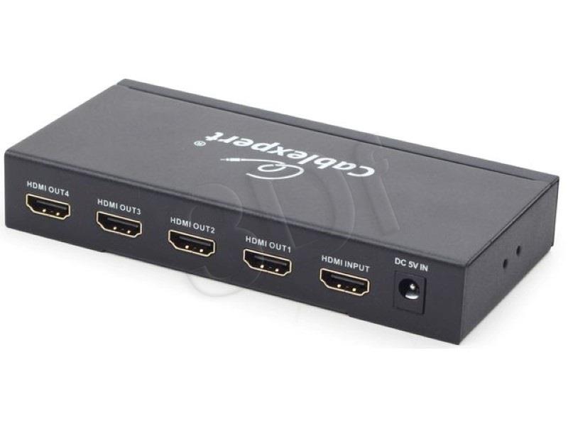 Gembird HDMI interface splitter, 4 ports KVM komutators