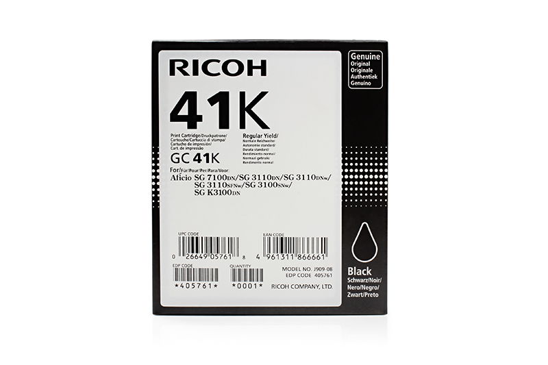 RICOH Print Cartridge GC 41K toneris