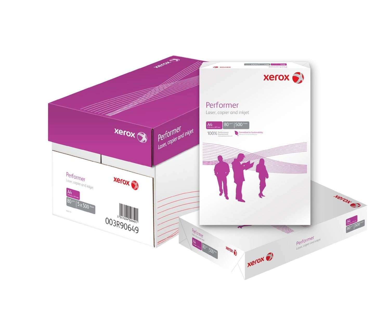 XEROX Double A Premium Paper (A class), 500 pages White, A4, Copy and Printer paper, 80 g/m papīrs