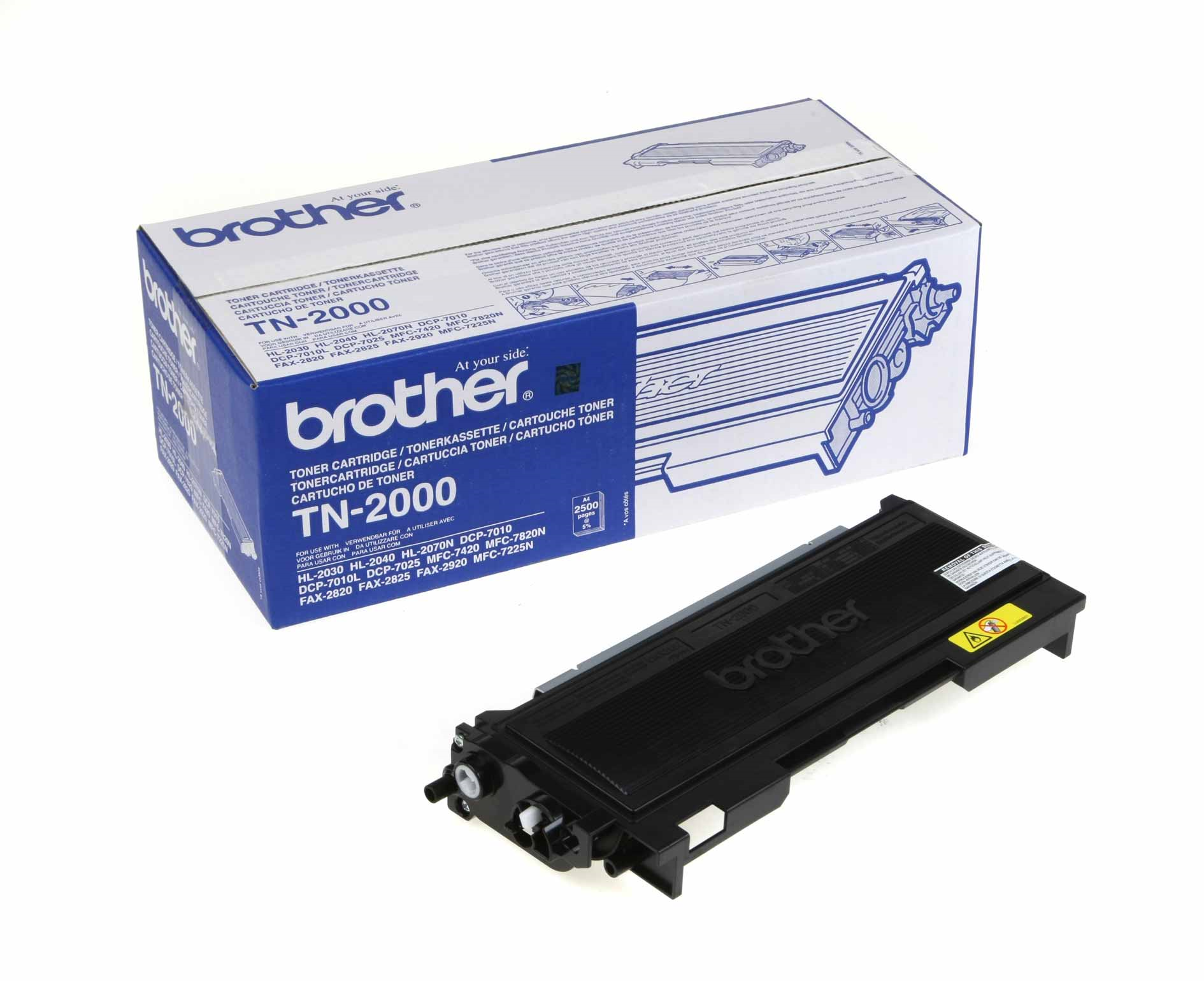 Toner Brother TN 2000 black | 2500 pgs |  HL 2030/2040/2070N toneris