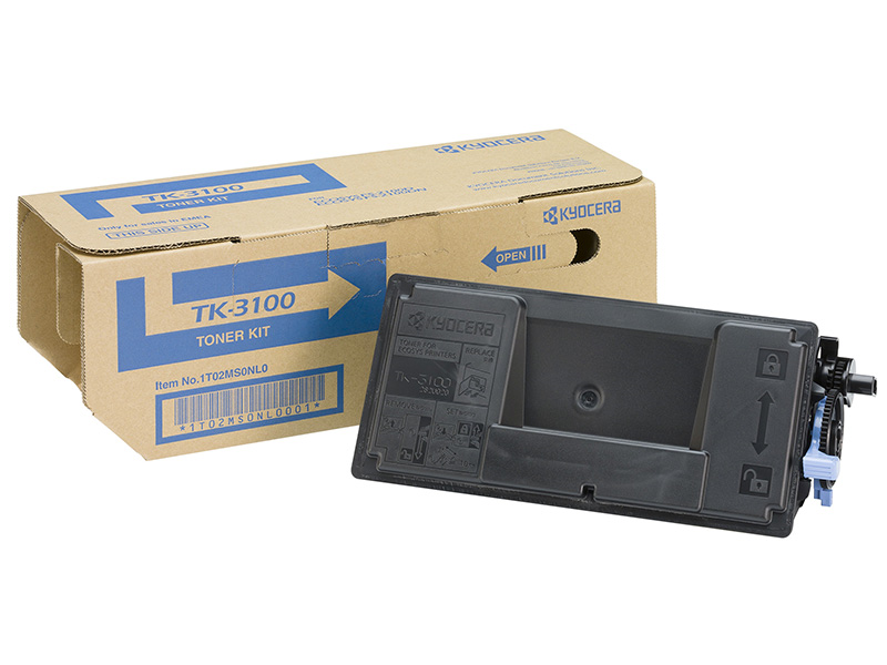 Toner Kyocera TK-3100 | 12500 pages | Black | FS-2100 M3040dn M3540dn toneris