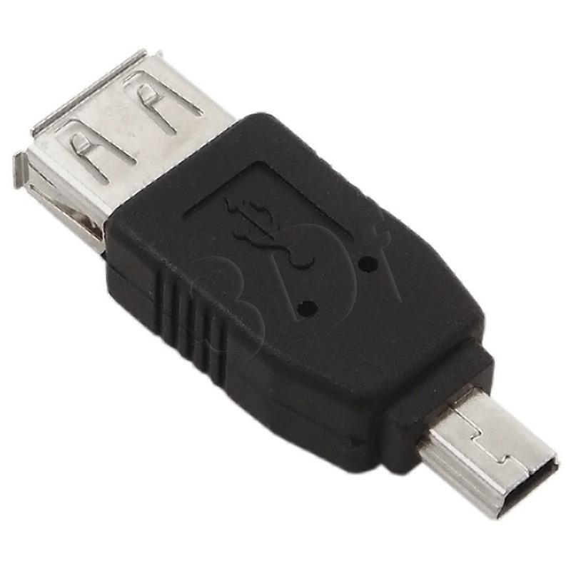 Adapter Cyfrowy Akyga AK-AD-07 USB - miniUSB F-M adapteris