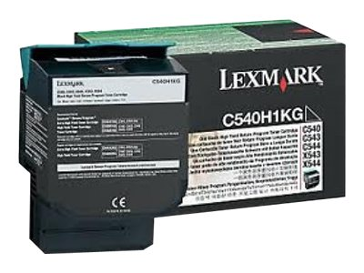 Lexmark C54x/X54x Black High Yield Toner cartridge (2.5K) fo toneris