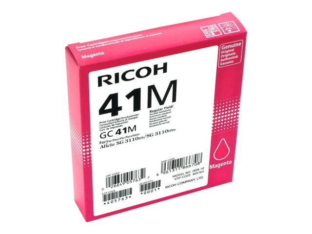 RICOH Print Cartridge GC 41M toneris